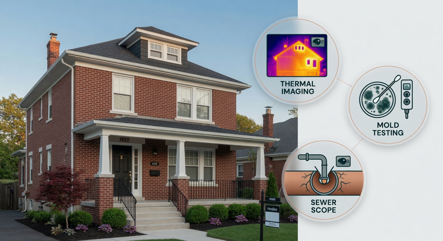 Detroit home with inspection add-on services
